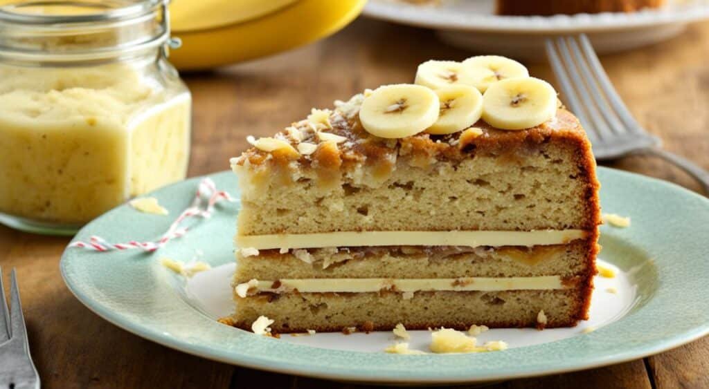 Serving and Storing Banana Cakes