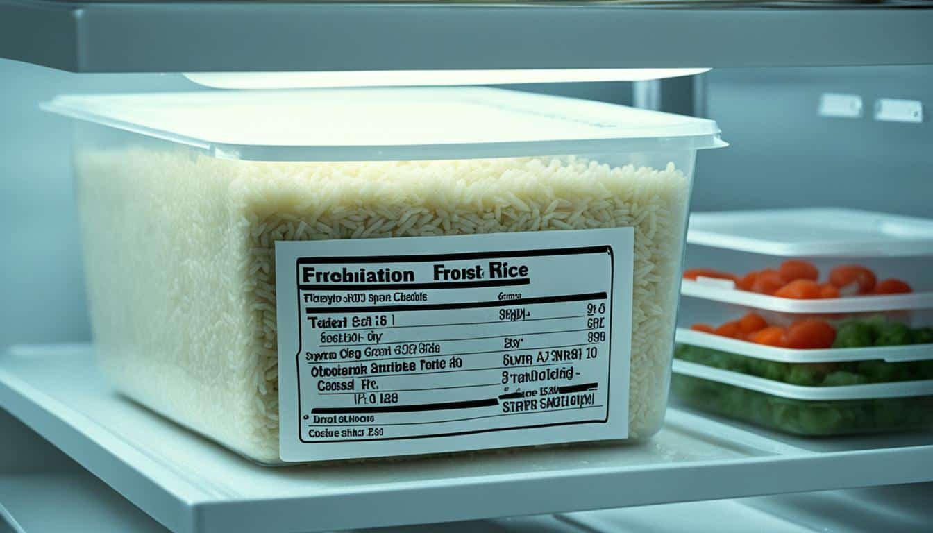 Storing Cooked Rice