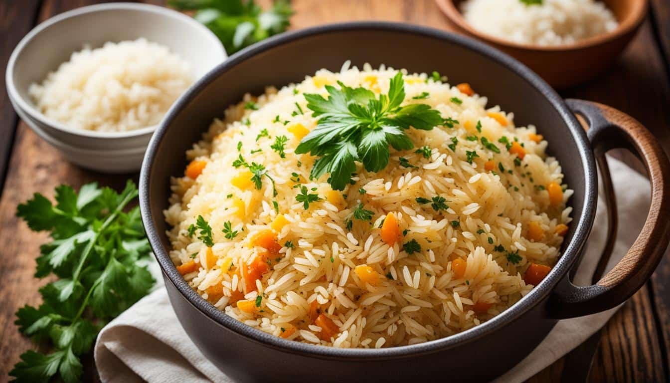 oven baked rice