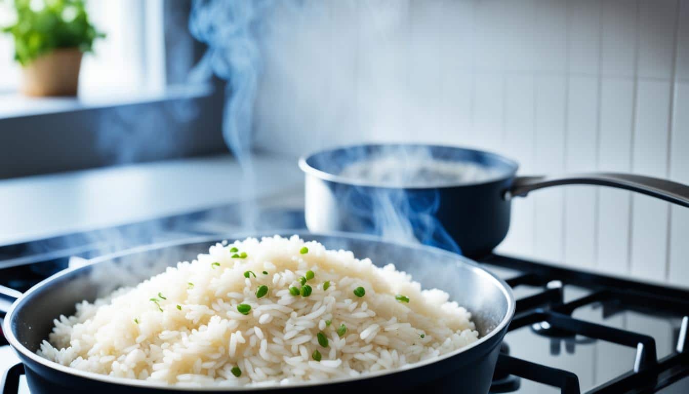 stovetop rice cooking