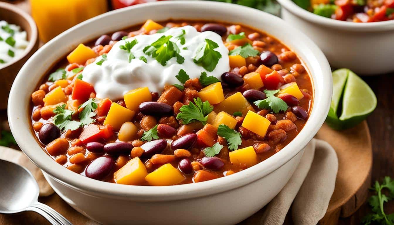 vegetarian chili and stew