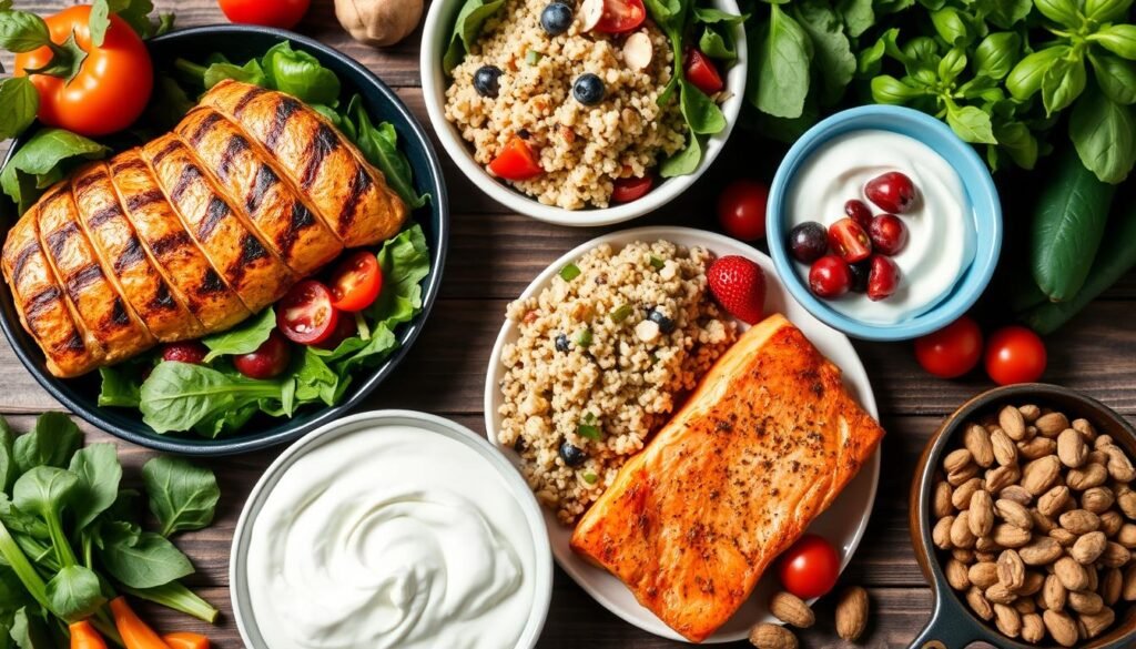 high-protein meals